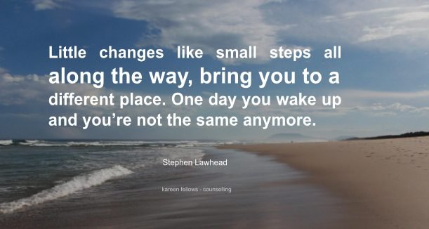 Small changes can make a difference